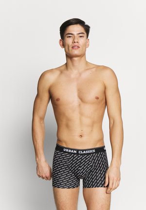 SHORTS 3 PACK - Boxerky - black / charcoal