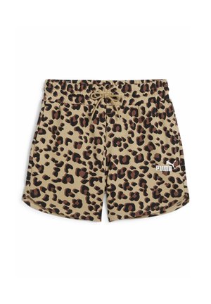 Puma ESS ANIMAL MIT PRINT - Shorts - prairie tan