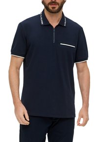 s.Oliver MIT  KRAGEN - Poloshirt - navy