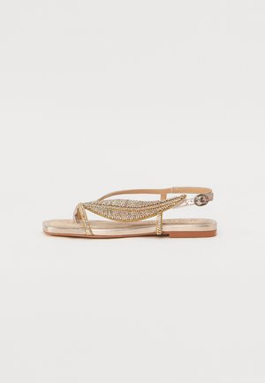 Sandalias de dedo - combi bronze