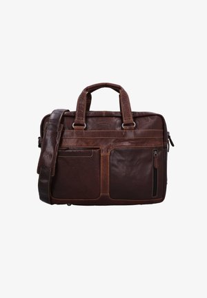Gusti Leder, LAPTOPTASCHE RIPLEY UNISEX - Laptoptas - dunkelbraun