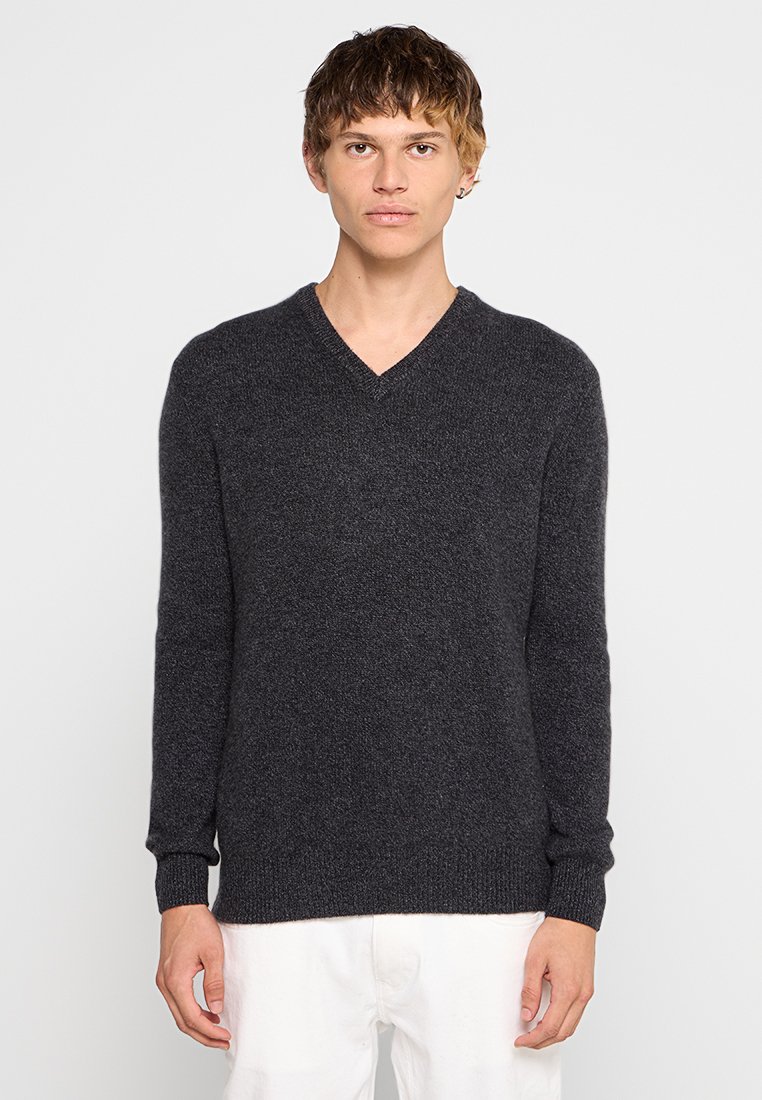 Authentic Cashmere Trui donkergrijs Authentic Cashmere Trui donkergrijs