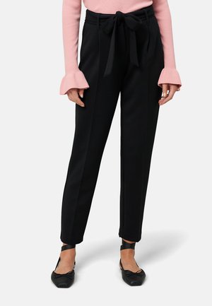 MIT BINDEGÜRTEL 28 INCH - Broek - black beauty