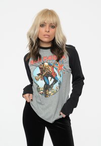 Paradiso Clothing IRON MAIDEN TROOPER BURST LOGO  - Long sleeved top - grey