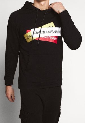 Jersey con capucha - black