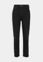 Agolde RILEY LONG - Jean droit - washed black/noir - ZALANDO.CH