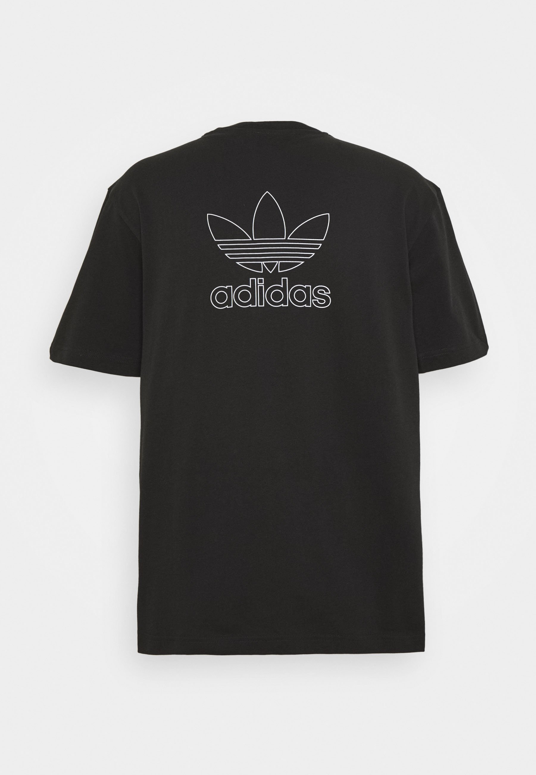 TREFOIL TEE T shirts med print blackwhite TREFOIL TEE T shirts med print blackwhite