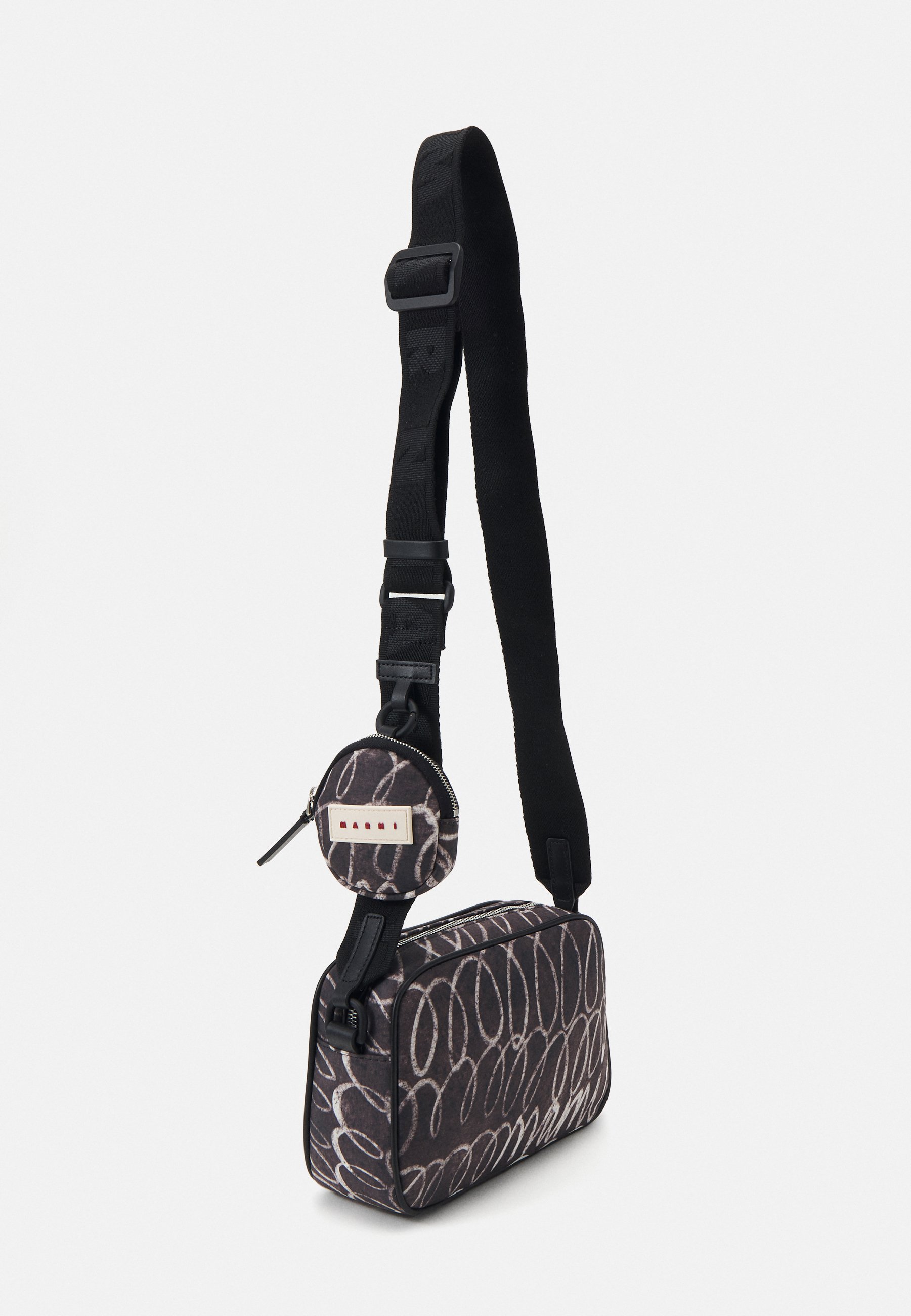 ショルダーバッグ Marni CAMERA CASE SET - Across body bag Marni CAMERA CASE UNISEX SET - Cross body bag - black - Zalando