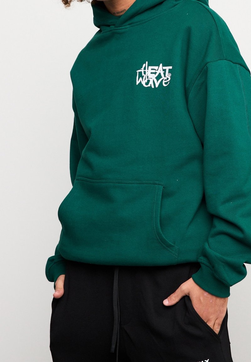 Multiply Apparel Felpa con cappuccio - dark green