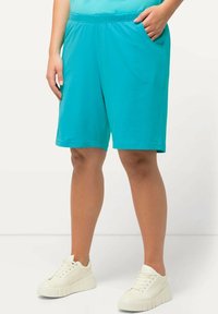 Ulla Popken BERMUDA  - Šortky - deep aqua