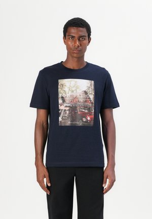 PHOTO PRINT - T-Shirt print - sky captain blue