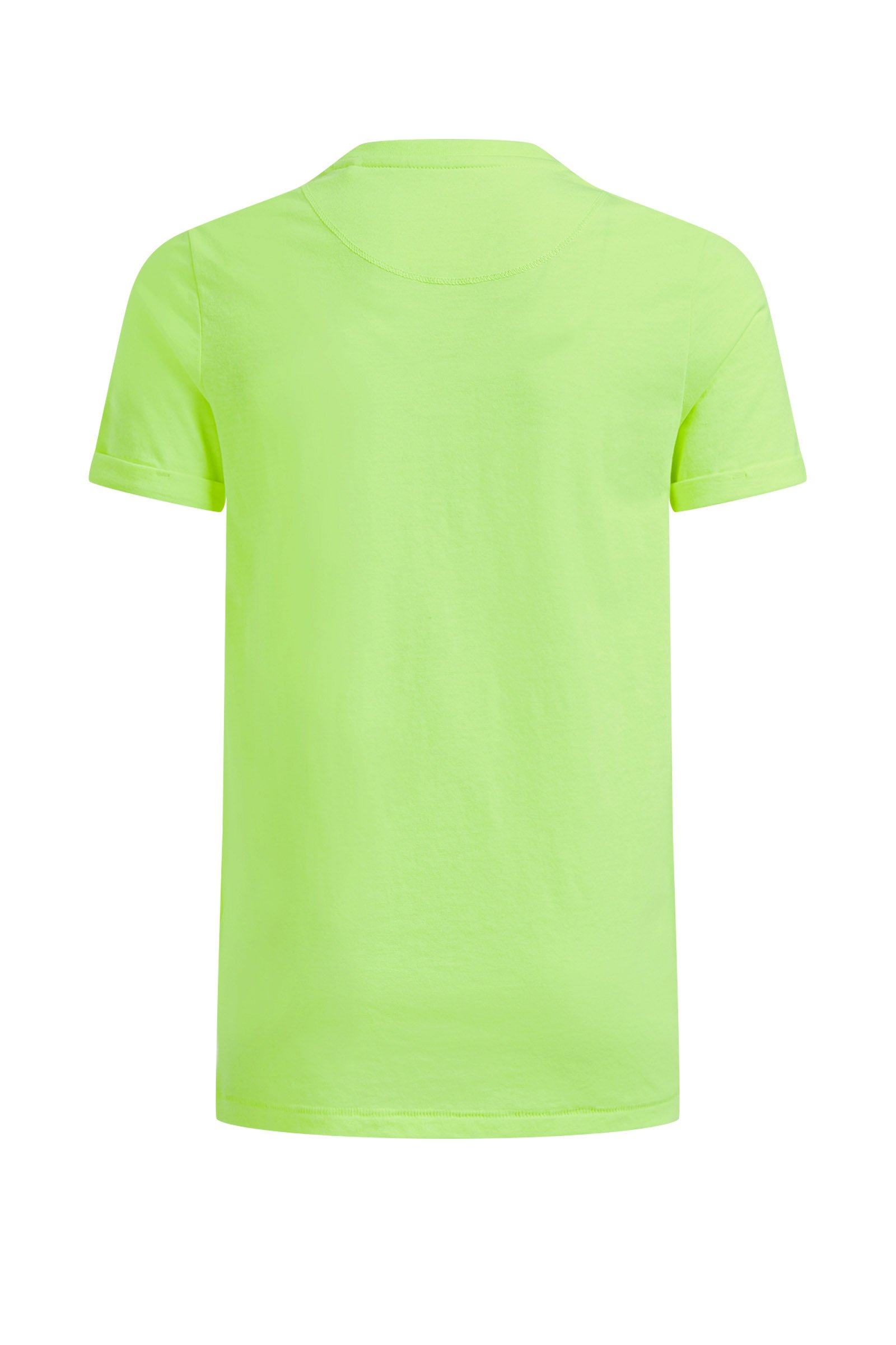 WE Fashion WE FASHION JONGENS NEON T-SHIRT - T-shirt basic - light  yellow/lichtgeel - Zalando.nl