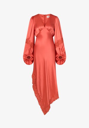 Malina, SEEMA ASYMMETRIC DRESS - Robe longue - coral