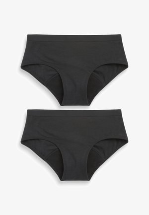 2 PACK TEEN PERIOD PANTS - Panties - black light flow