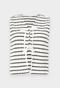 ONLEVA SHORT STRIPE VEST  - Vest - cloud dancer/black