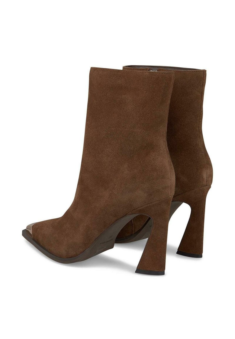 Alma en Pena Botines de tacón Camel/camel