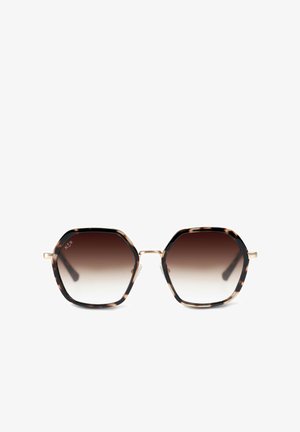 Kapten & Son AMSTERDAM EDGE - Sonnenbrille - umber tortoise brown