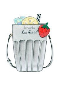 Braccialini Schoudertas - argento