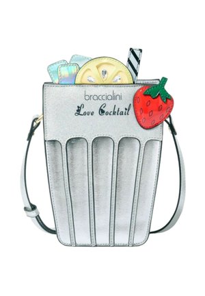 Borsa a tracolla - argento