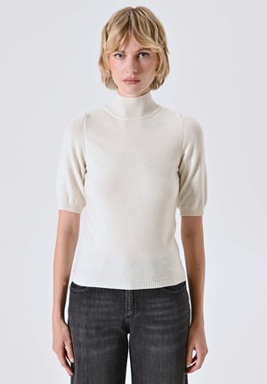 LUPETTO - T-shirt con stampa - white