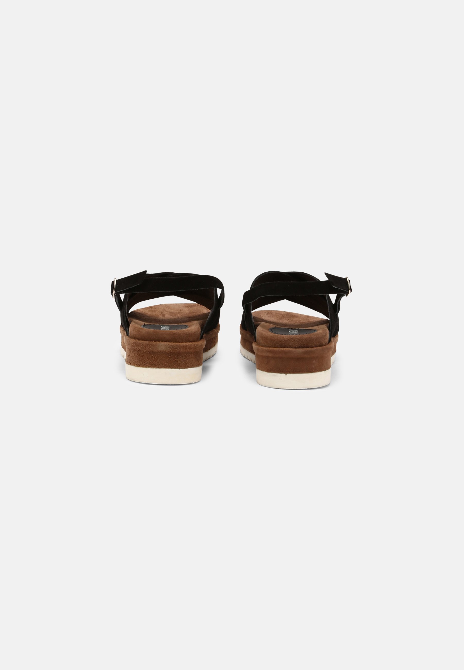 Lazamani Sandalen met plateauzool - black/Zwart - Zalando.nl
