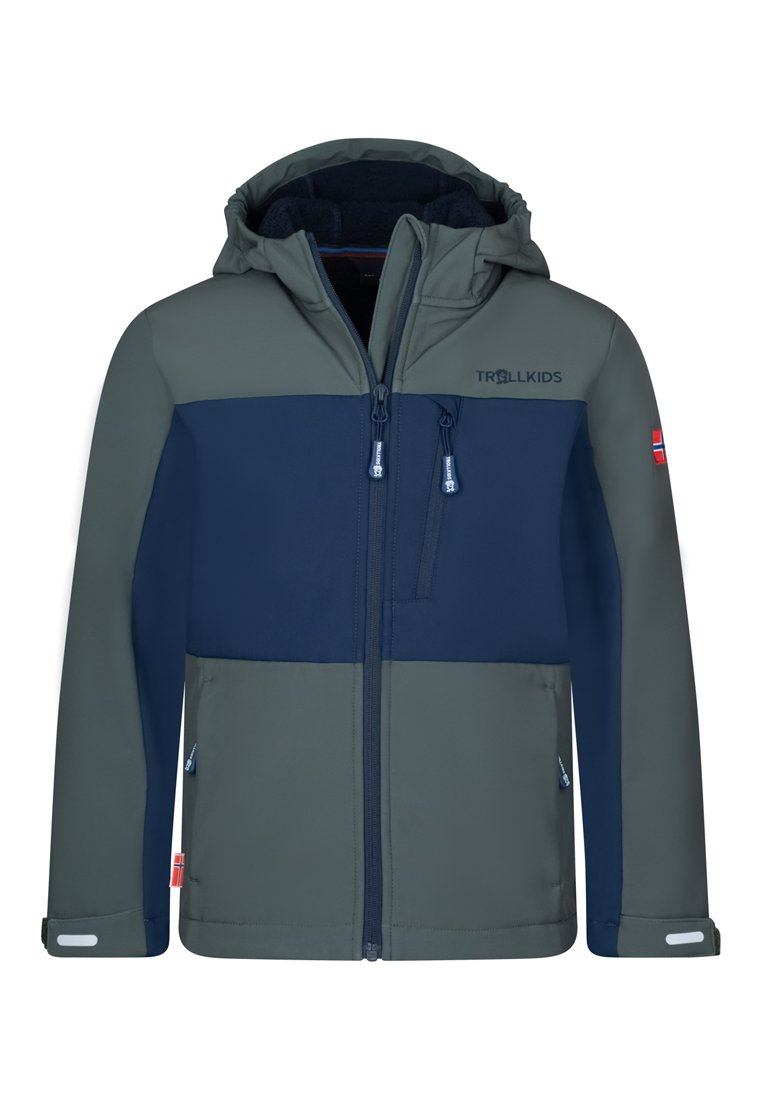 TROLLKIDS Softshelljacke grün