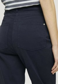 TOM TAILOR Tygbyxor - dark blue