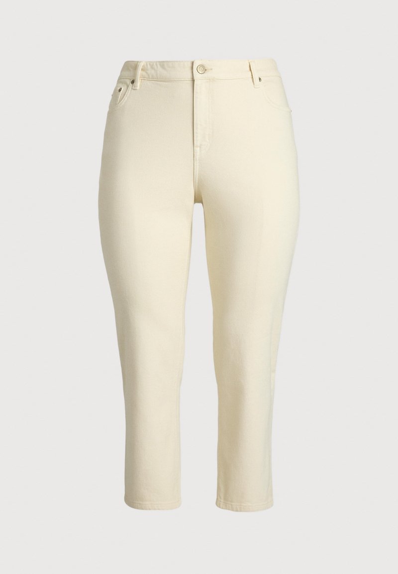 Lauren Ralph Lauren Woman Straight leg jeans beige