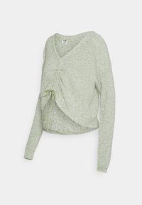 Não selecionado, green twist