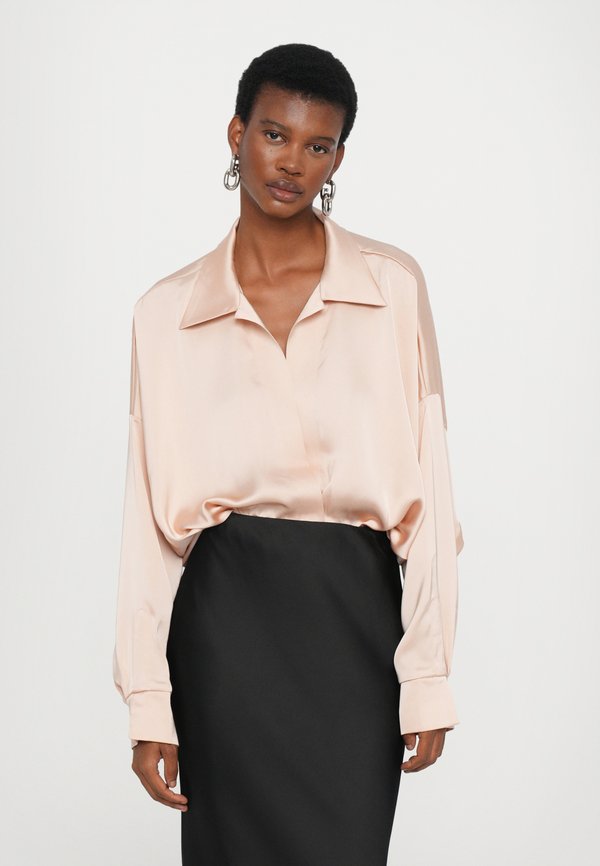 SUPER OVERSIZED SHIRT BODYSUIT - Button-down blouse - baby2