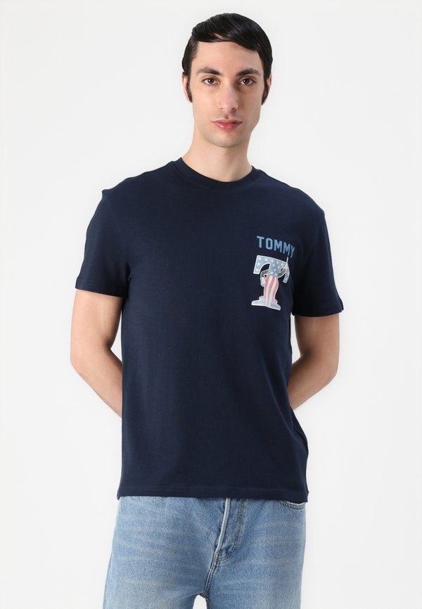 USA SCRIPT TEE - Print T-shirt4