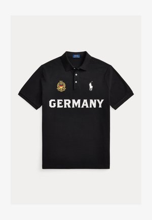 Polo Ralph Lauren, CLASSIC FIT GERMANY POLO SHIRT - Πόλο - black