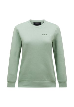 W ORIGINAL SMALL LOGO CRE - Sweatshirt - salbei