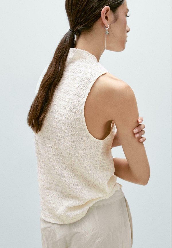 TEXTURED  - Blouse - beige4