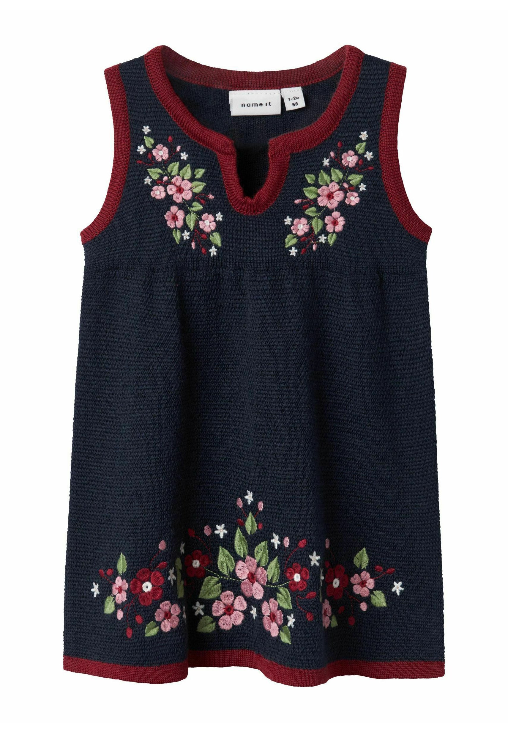 Name it SCHICKE Jumper dress dark sapphire/mottled dark blue