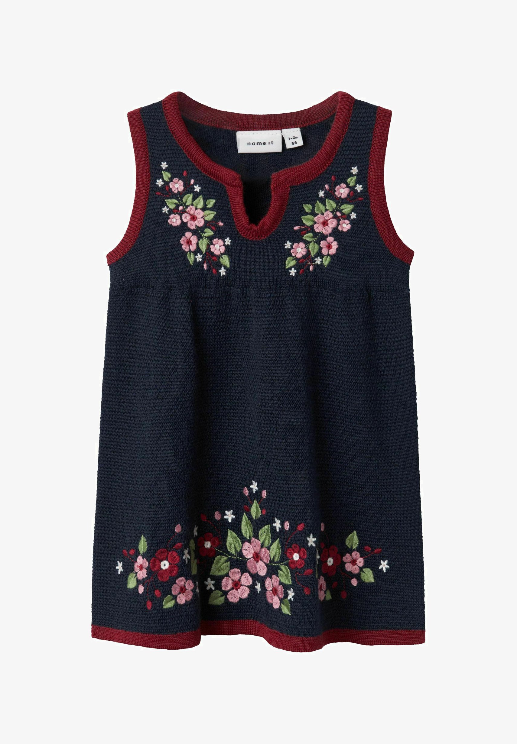 Name it SCHICKE Jumper dress dark sapphire/mottled dark blue