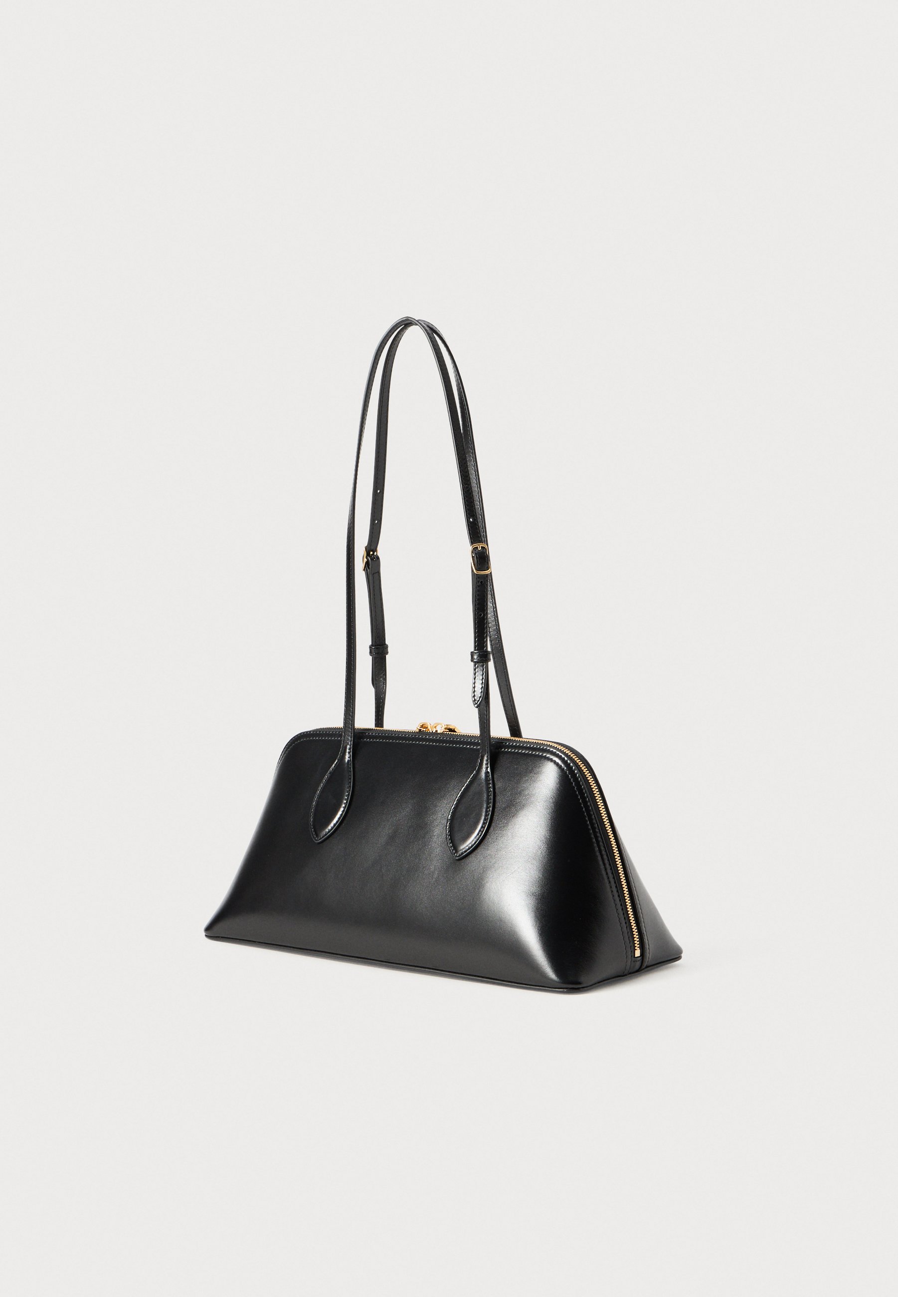 Bally PRALINE - Handbag - black/gold coloured/black
