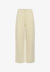 SLNINNIA - Wide leg - reed yellow denim