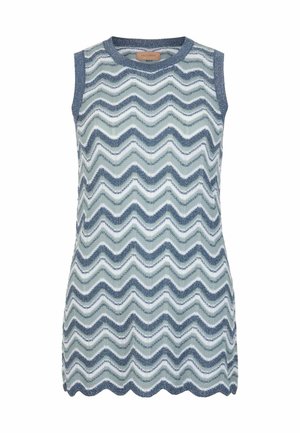Falconeri, CHEVRON LAMÉ - Top - blue