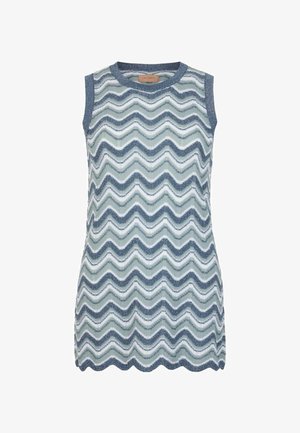 Falconeri, CHEVRON LAMÉ - Top - blue