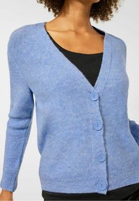 Street One Gilet - mottled light blue