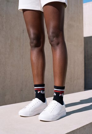 Fila, QUARTER SOCKS 12 PACK - Κάλτσες - black white