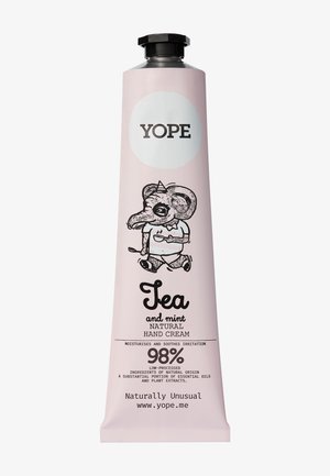 Yope HAND CREAM - Crème mains - tea & mint