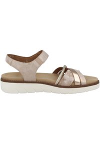 Remonte Wedge sandals - pink/rose gold/copper