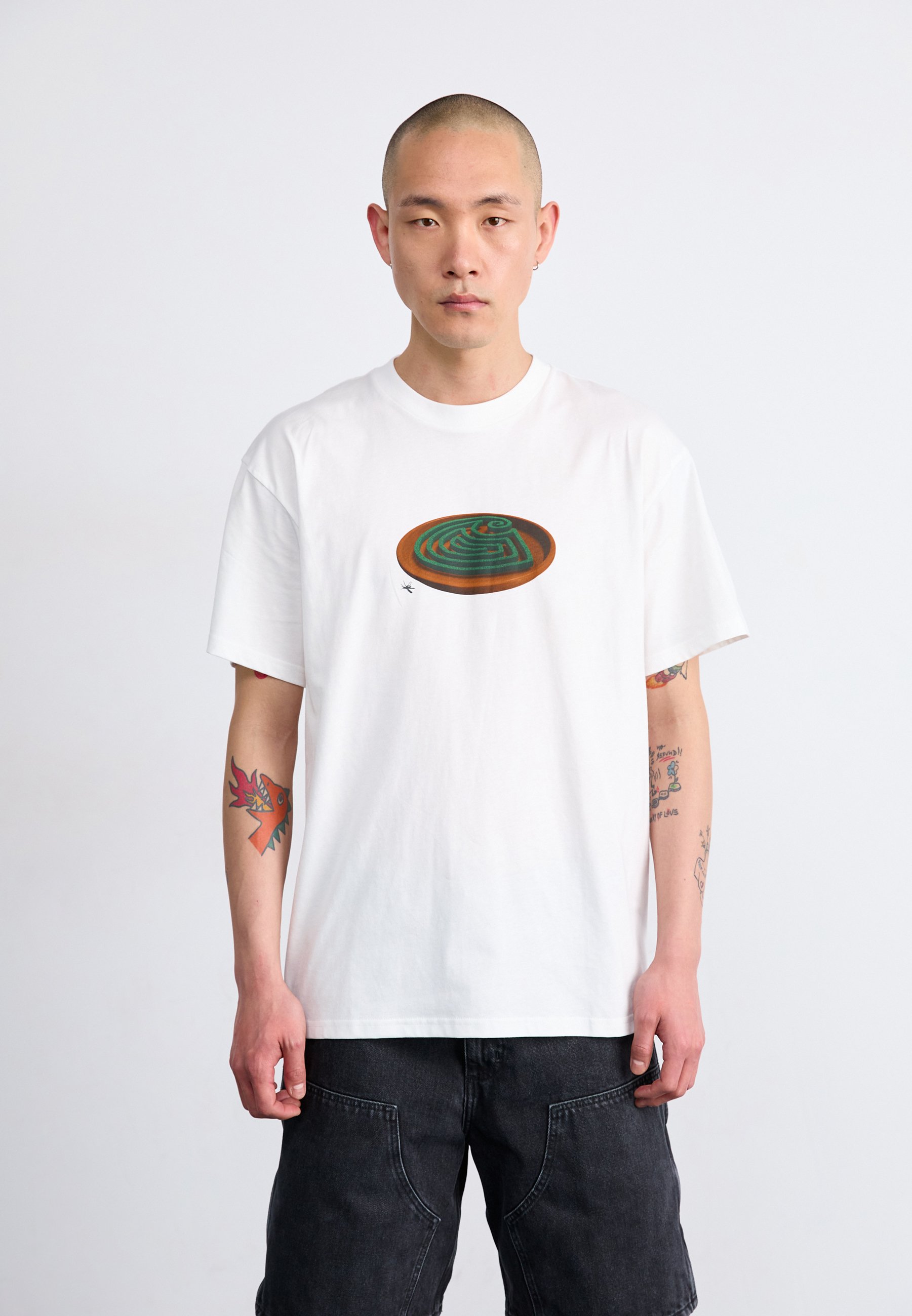 Tシャツ・カットソー Carhartt Wip Spiral Carhartt WIP SPIRAL - Print T-shirt - white - Zalando