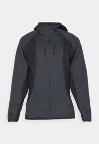 Oakley NORDIC MID FULL ZIP HOOD - Giacca in pile - blackout