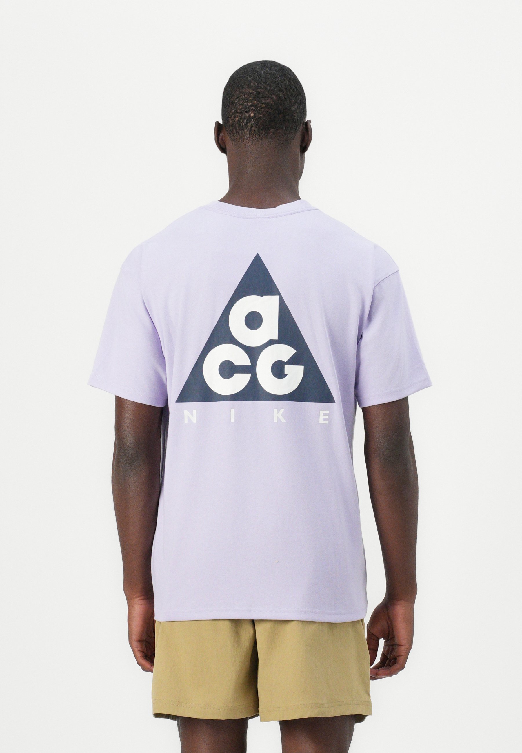 Nike ACG TEE - Print T-shirt - hydrangeas/thunder blue