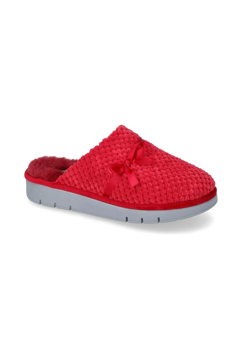 Valleverde 28791 Pianelle Pantofole Donna In Velluto, Tacco Piatto, Vestibilità Normale