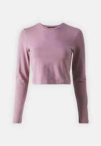 VMPANDA CROP - Top s dlhým rukávom - nostalgia rose