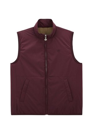 Veste sans manches - burgundy red